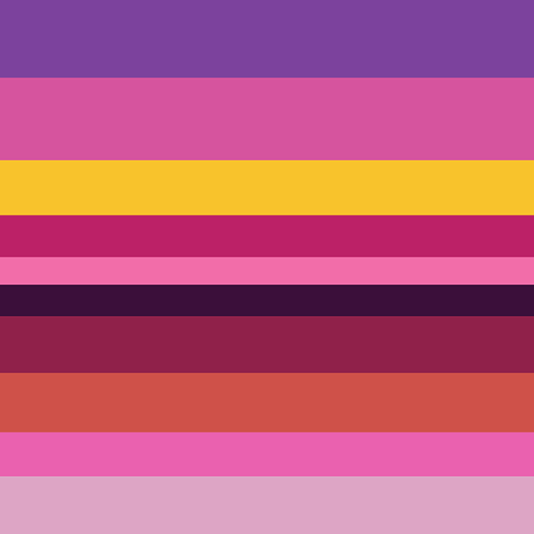 Abstract Pink Sunset