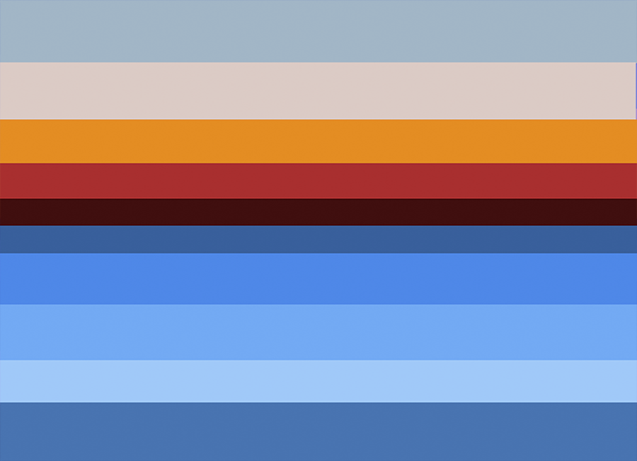 Abstract Seascape Sunset