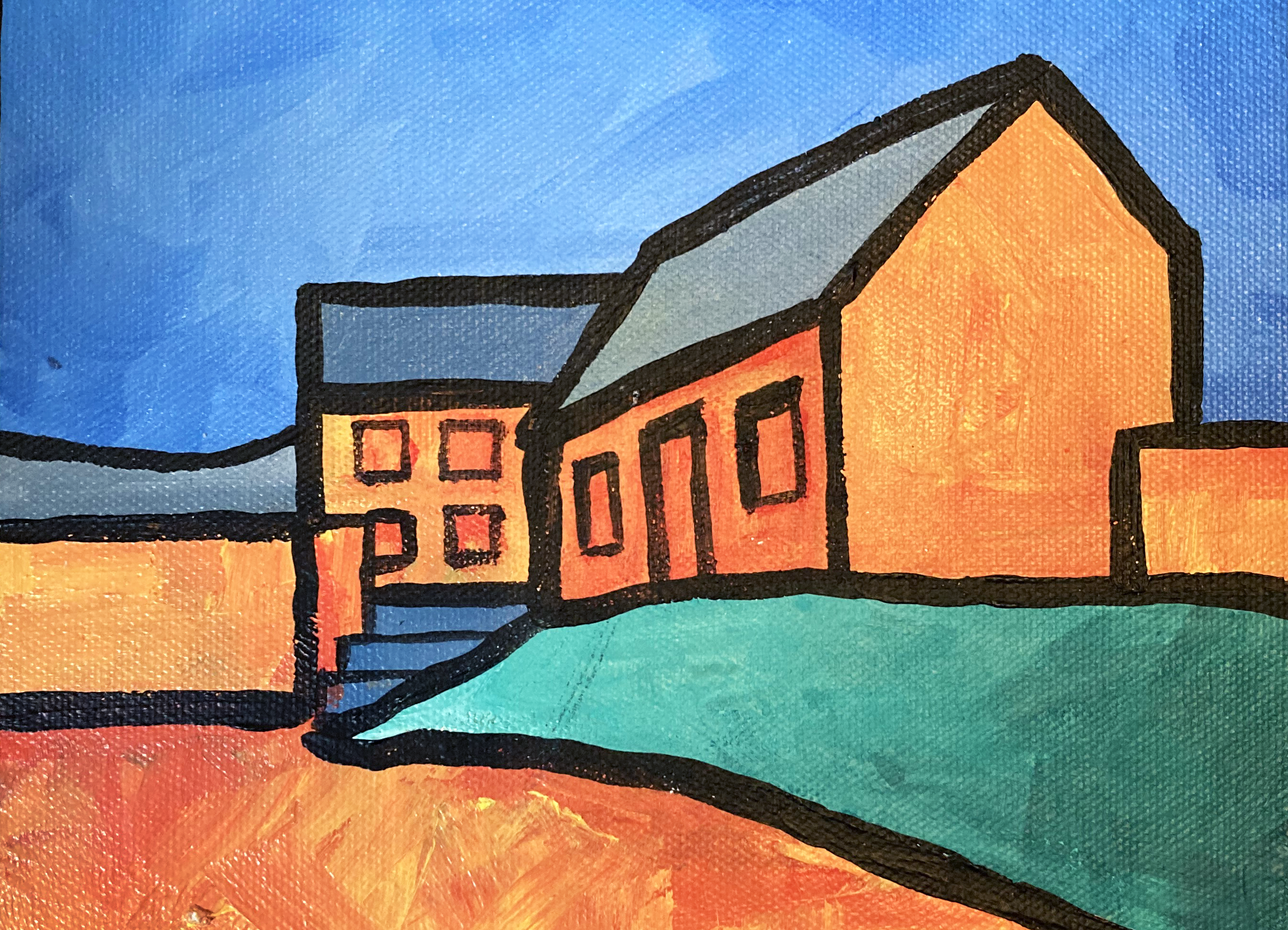 Colourful Houses