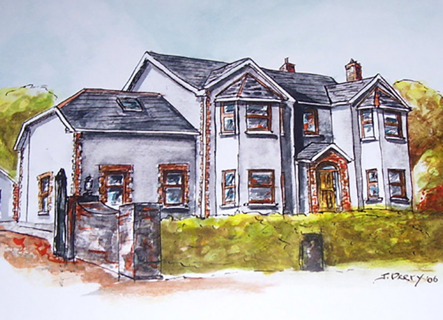 House Ink and Watercolour